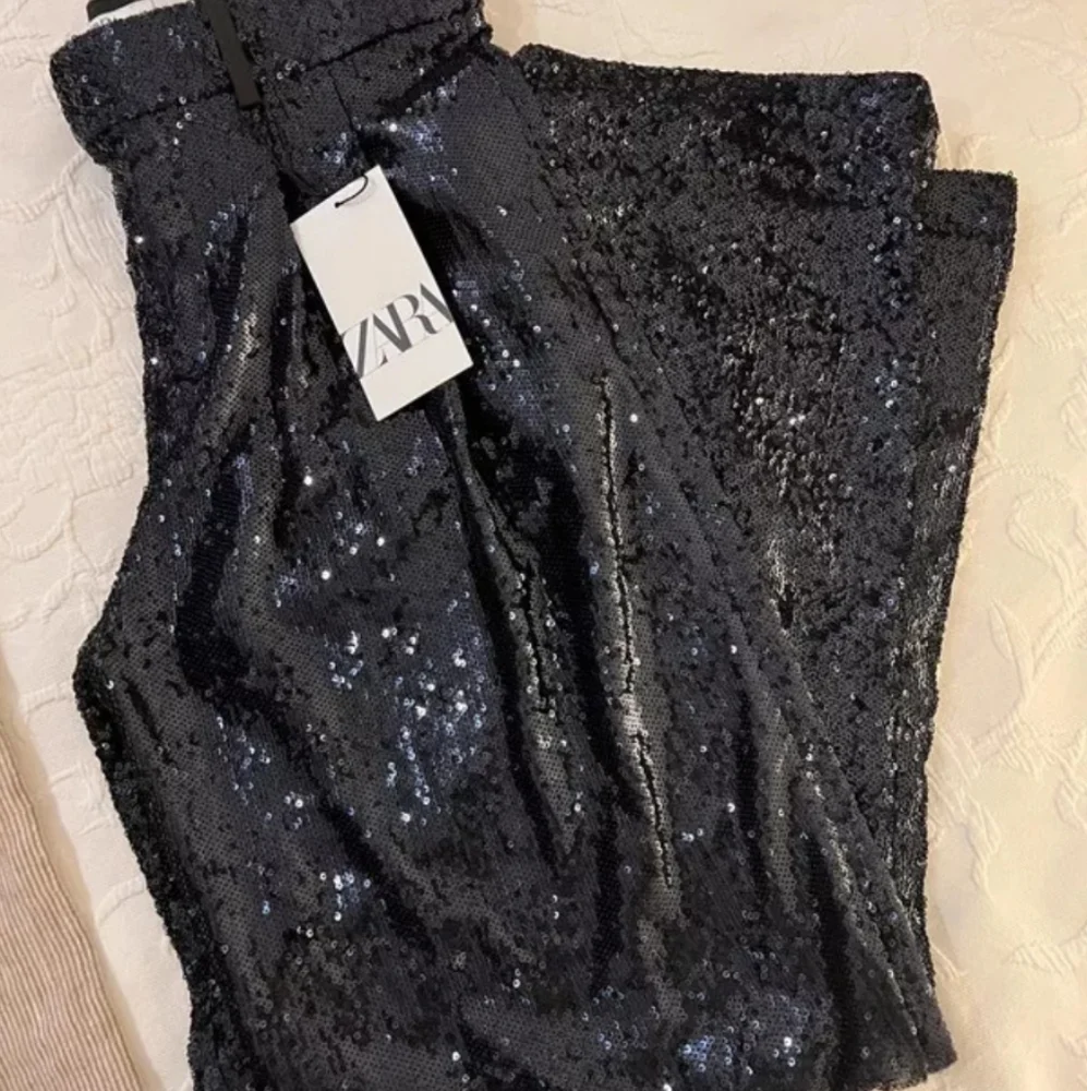 Zara Limited edition sequin pants - Picture 5 of 8
